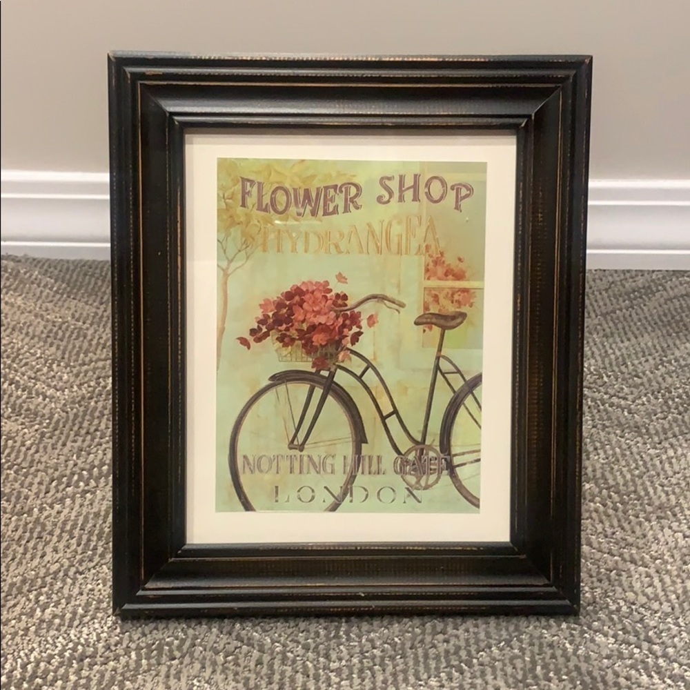 Flower Shop Framed Photo (11x13)